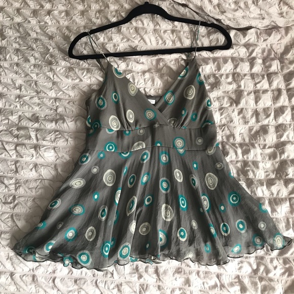 To the Max Tops - Silk spaghetti strap top